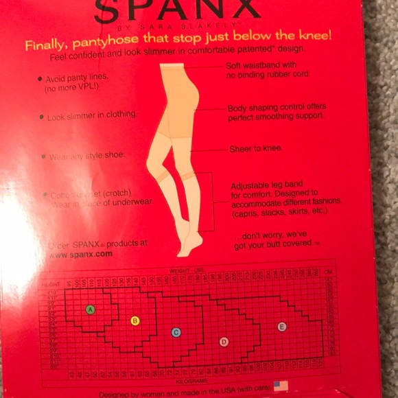 Spanx by Sara Blakely Size c FOOTLESS BODYSHAPING! - Picture 5 of 6